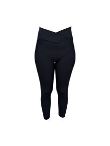 Black Ribbed Leggings